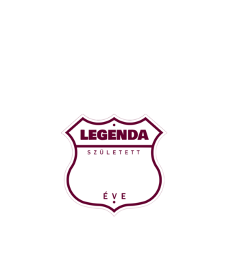 legenda született 24 éve színezhető minta narancssárga pólón