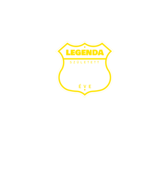 legenda született 33 éve színezhető minta fekete pólón