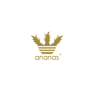 adidas ananas gold színezhető minta fehér pólón