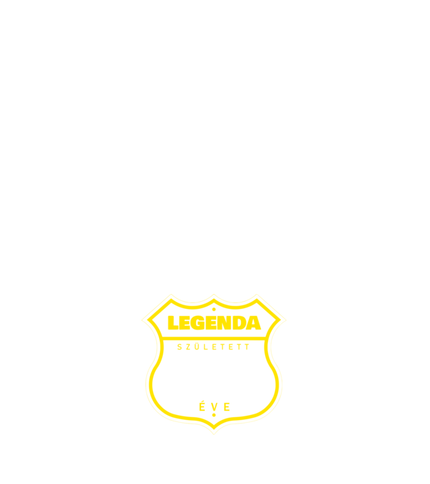 legenda született 33 éve színezhető minta sötétkék pólón