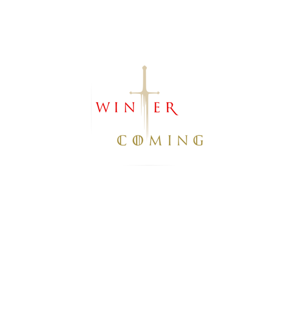 Dolcevita Winter is coming minta fekete pólón