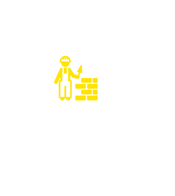 Színezhető kőműves minta fekete pólón