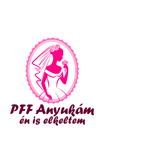 pff anyukám én is elkeltem minta fekete pólón