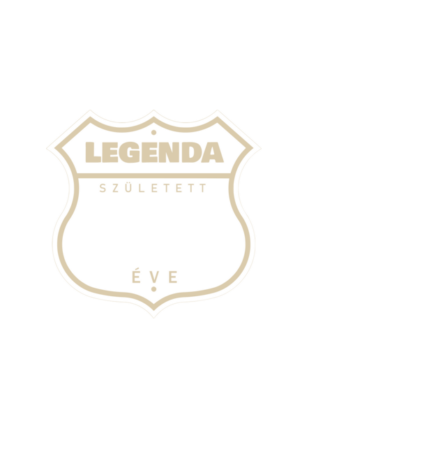 Születésnap 49 éves legenda minta fekete pólón