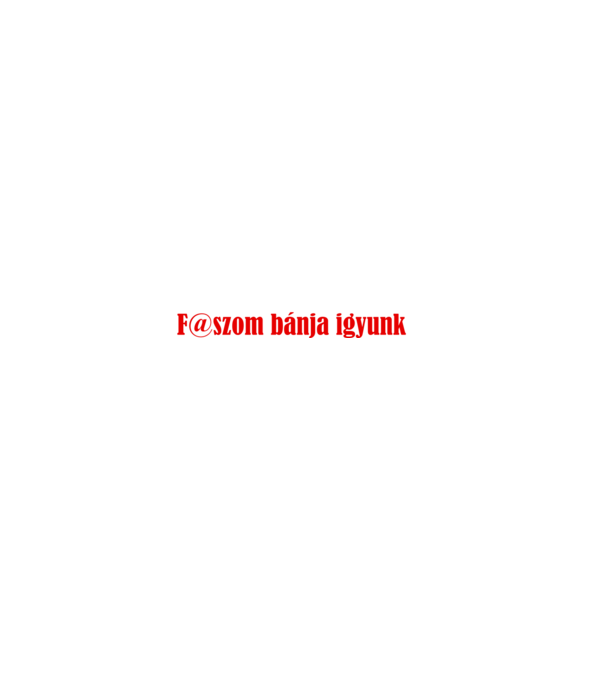 FBI f@szom bánja igyunk színezhető minta türkiz pólón
