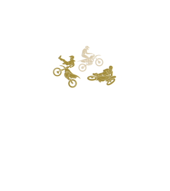 Enduro krossz motor színezhető minta fekete pólón