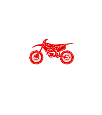 Motocross színezhető minta fekete pólón