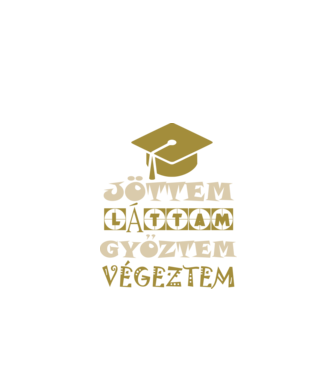 színezhető Jöttem láttam győztem végeztem minta fekete pólón