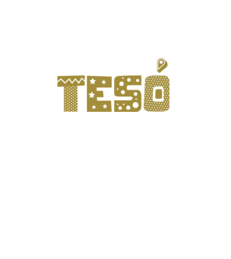 Tesó színezhető minta türkiz pólón