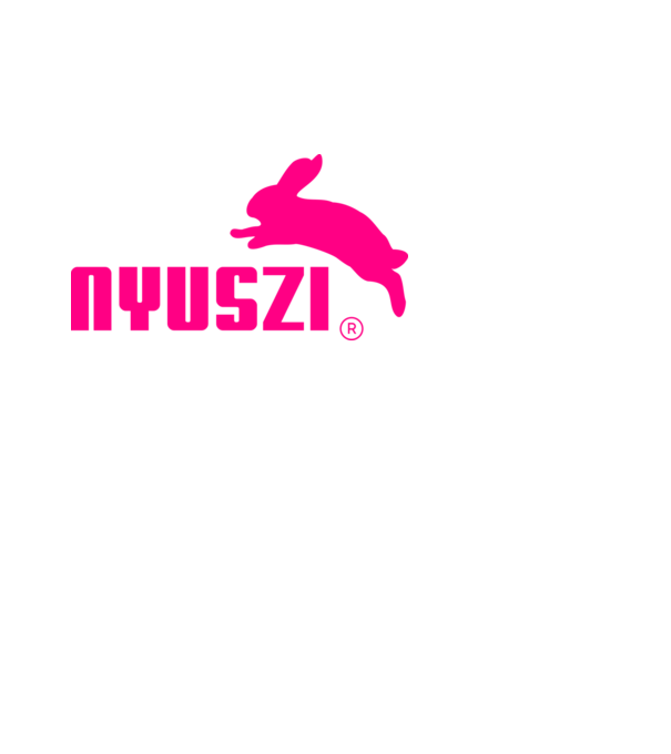 színezhető ugró nyuszi minta fehér pólón