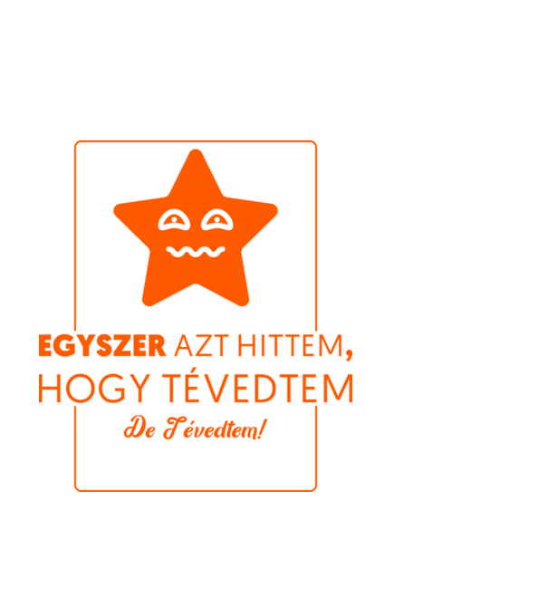 Tökéletes, egyszer azt hittem, hogy tévedtem minta fekete pólón