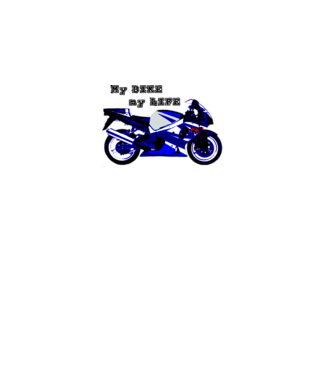 GSXR minta szürke pólón