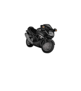 CBR1100XX minta farmerkék pólón