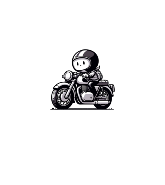Motoros minta fehér/piros pólón