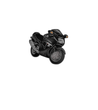CBR1100XX minta fekete pólón