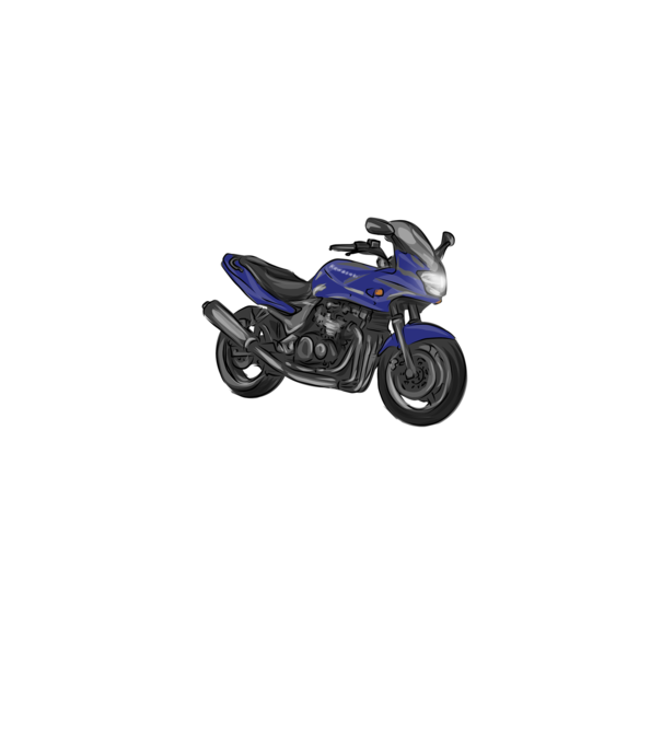 Kawasaki ZR-7S minta farmerkék pólón