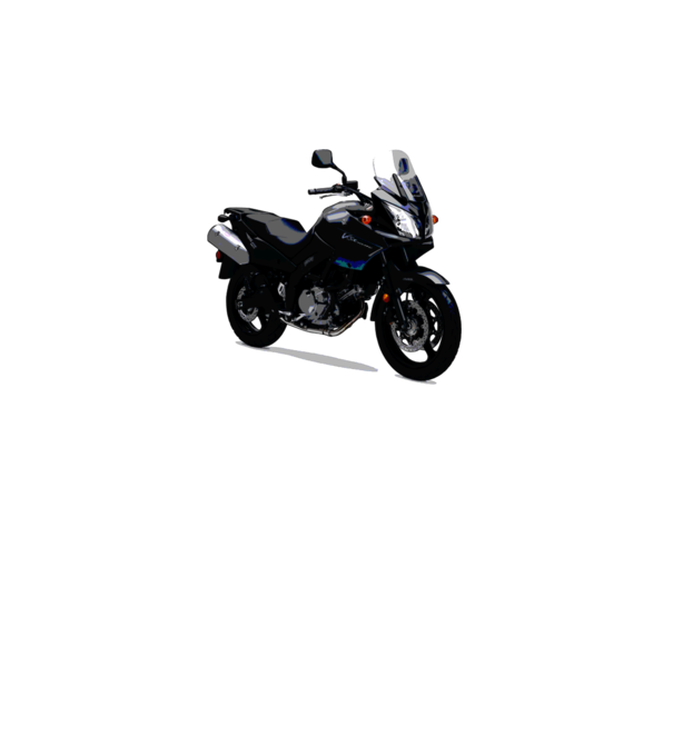 V-Strom minta fehér pólón