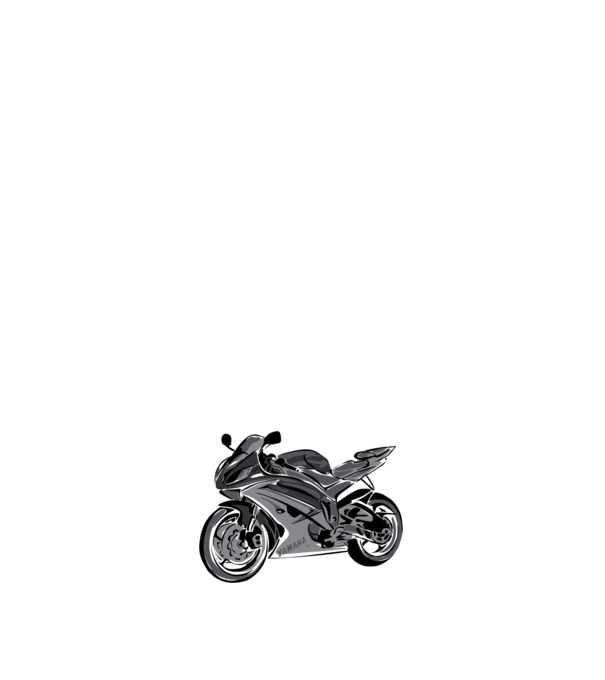 Yamaha YZF R6 minta világos rózsaszín pólón