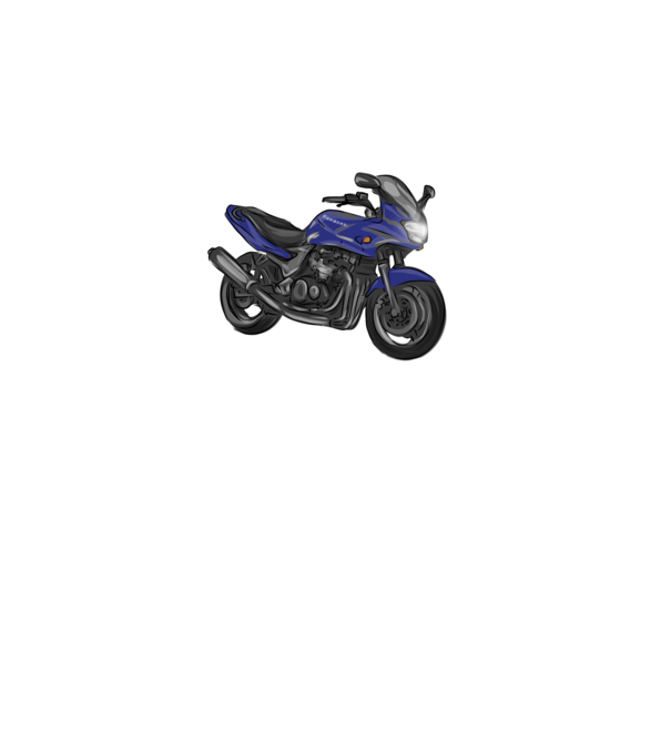 Kawasaki ZR-7S minta fekete pólón