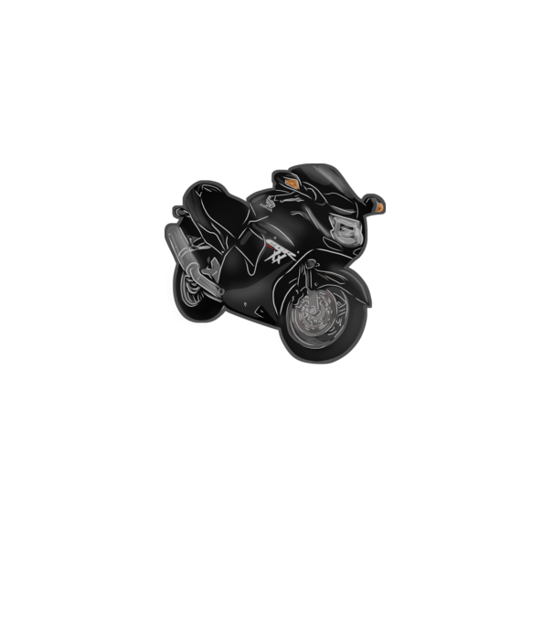 CBR1100XX minta fekete pólón