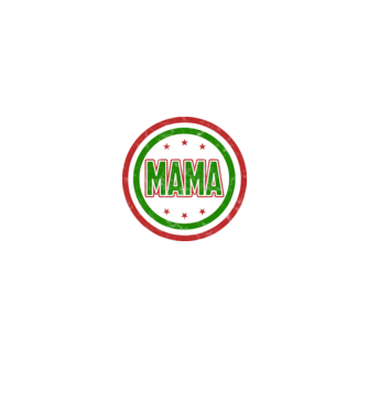 Nemzeti Mama - Nagymamának minta fekete pólón