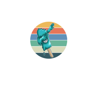 Fagyi Dab Retro minta fekete pólón