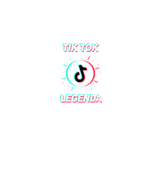 Tik tok legenda  minta fekete pólón
