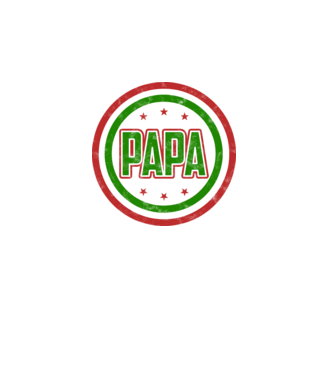 Nemzeti Papa - Nagypapának minta almazöld pólón