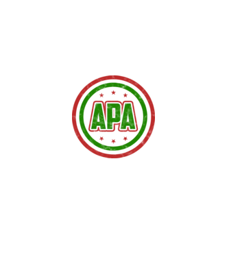 Nemzeti Apa - Apának minta fekete pólón