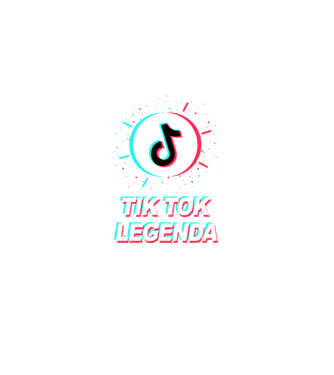 Tik tok legenda minta fekete pólón