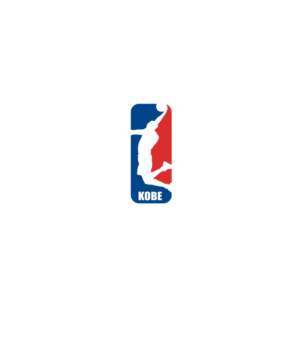 Kobe Bryant NBA Tribute minta fekete pólón