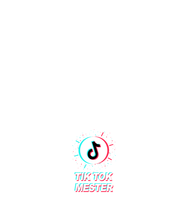 tik tok mester minta sötétkék pólón