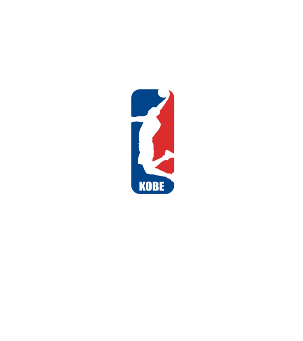 Kobe Bryant NBA Tribute minta farmerkék pólón