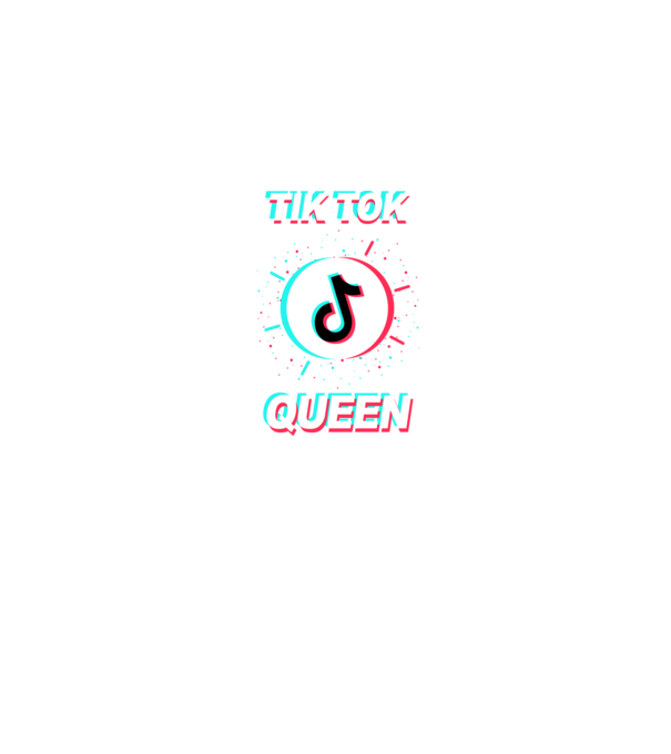 Tik tok queen minta farmerkék pólón