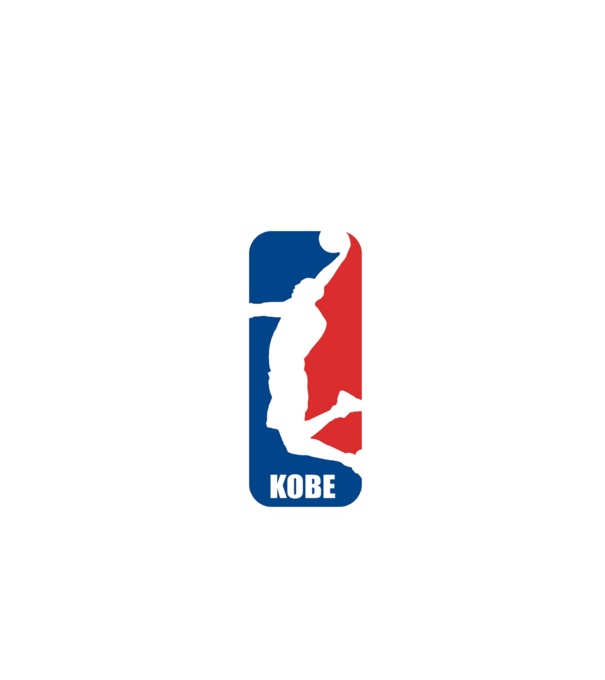 Kobe Bryant NBA Tribute minta fekete pólón