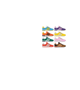 Sneakers minta neonsárga pólón