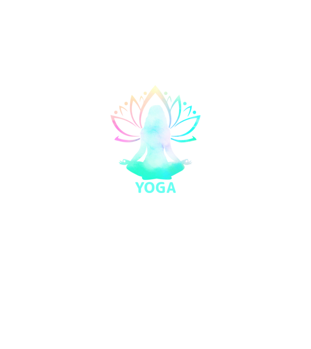JÓGA / YOGA minta királykék pólón