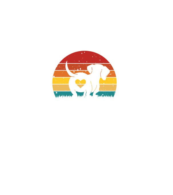 Retro tacskó minta fekete pólón
