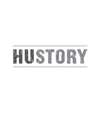 HUSTORY minta fehér pólón