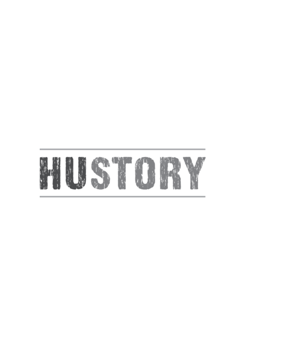 HUSTORY minta fehér pólón