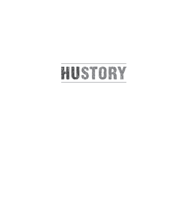 HUSTORY minta királykék pólón