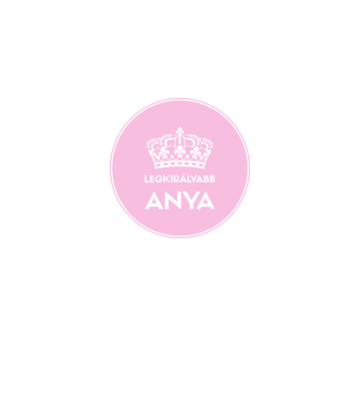 Legkirályabb anya minta fekete pólón