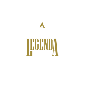 A főnök legenda minta türkiz pólón