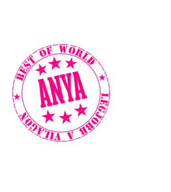 Legjobb anya minta fekete pólón