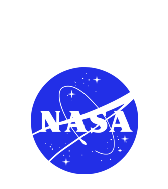 Színezhető NASA minta minta fehér pólón
