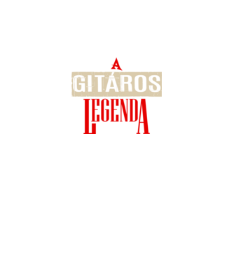 A gitáros legenda  minta fekete pólón