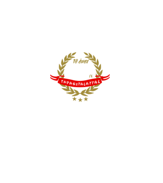 50 év tapasztalat színezhető minta fekete pólón