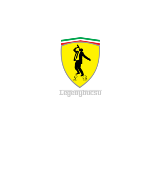 Ferrari legénybúcsú minta türkiz pólón