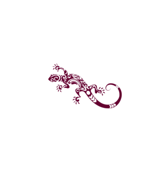 színezhető iguana gyík kaméleon szalamandra színezhető minta fehér pólón