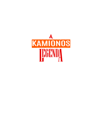A kamionos legenda minta fekete pólón